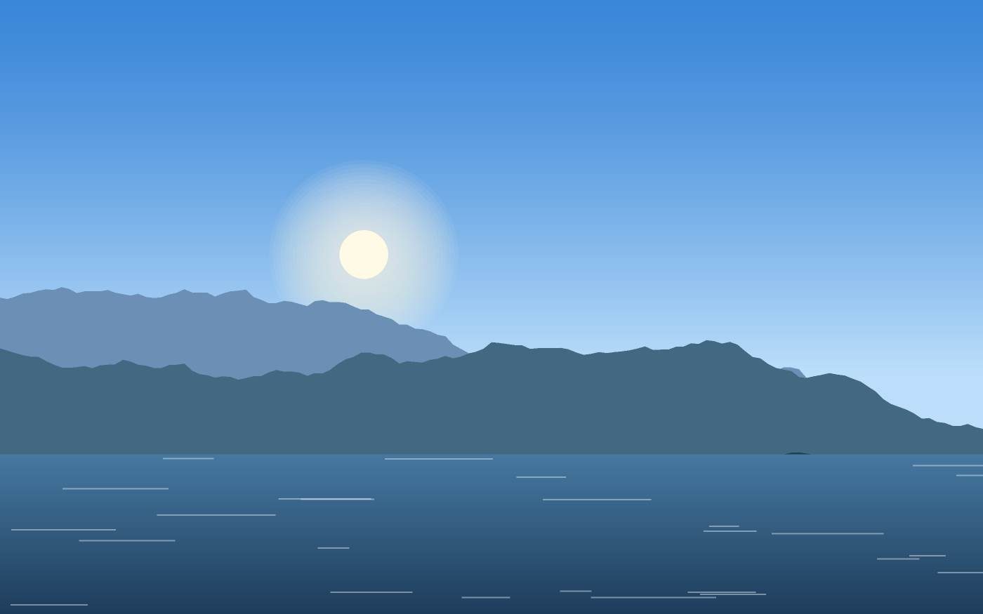 Landschaftsillustration