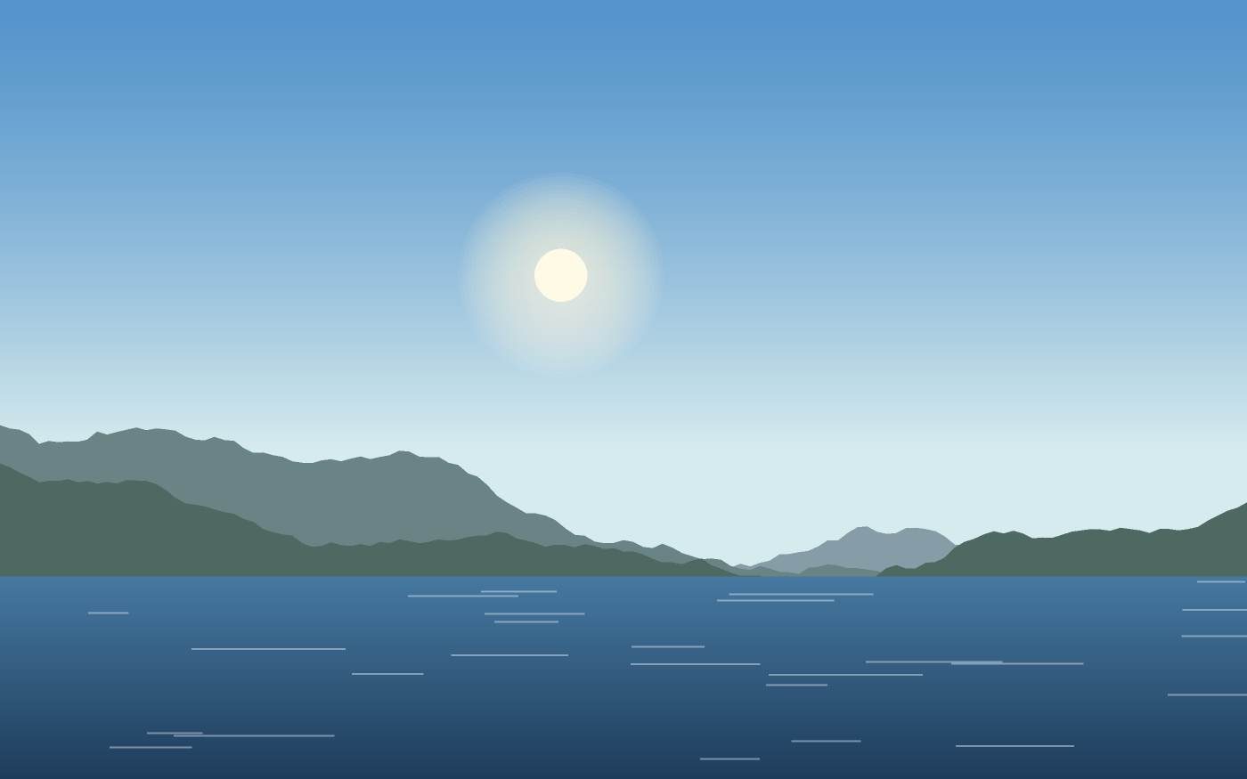 Ilustrace krajiny