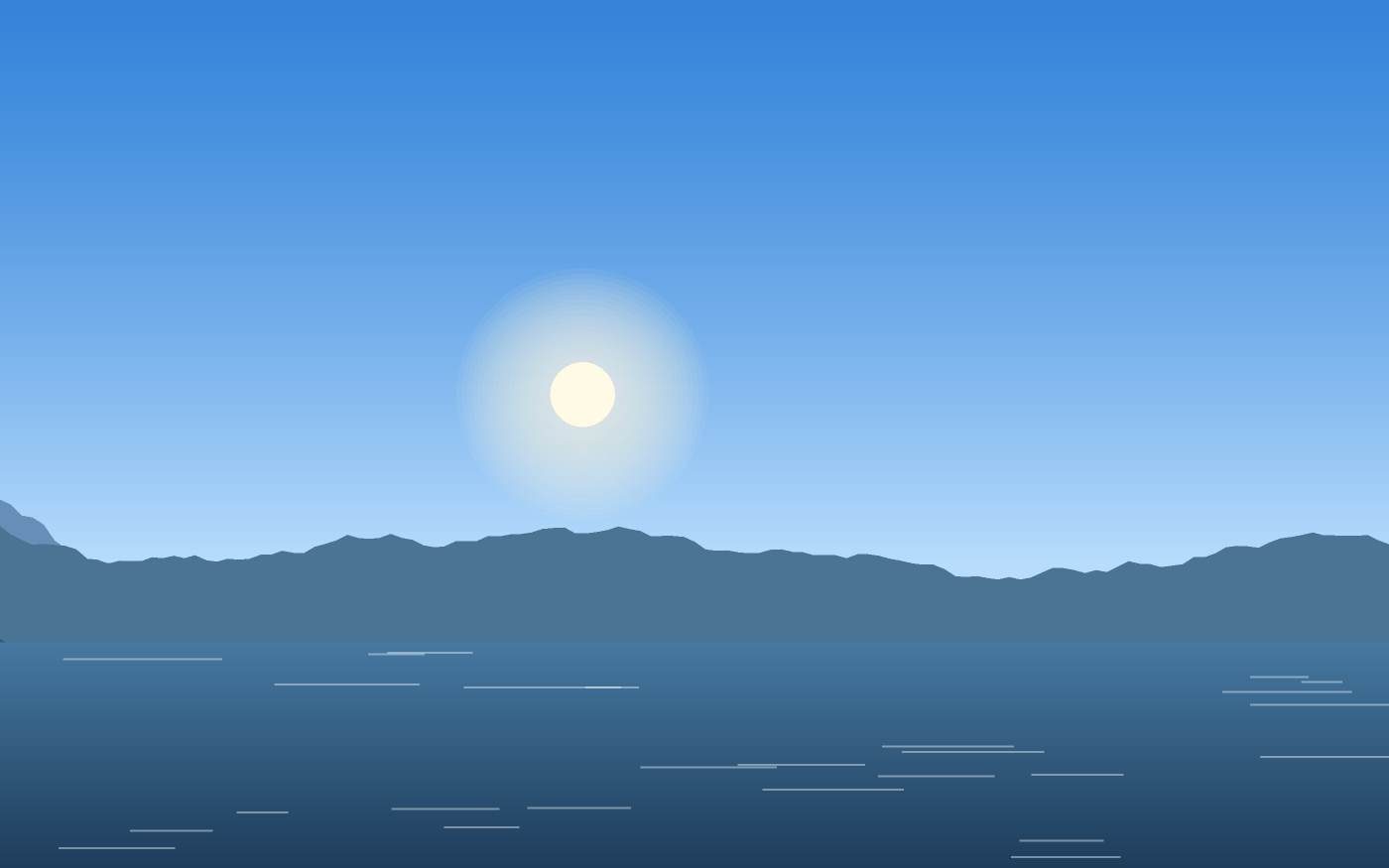 Landschaftsillustration