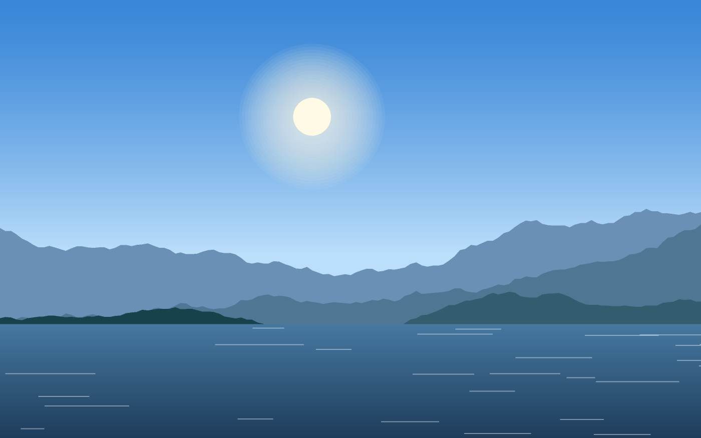 Landskabsillustration