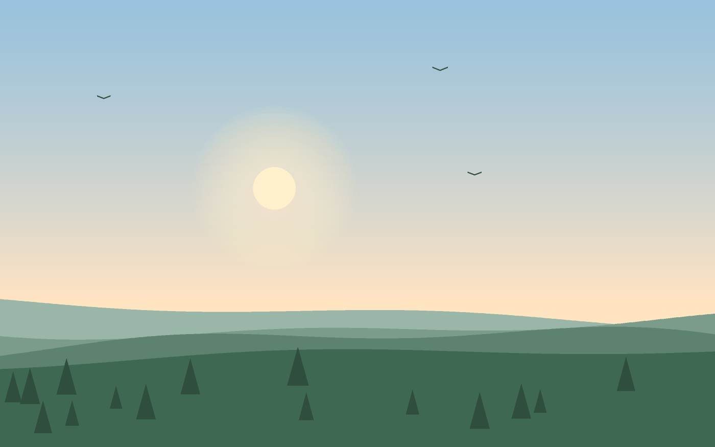 Landskabsillustration