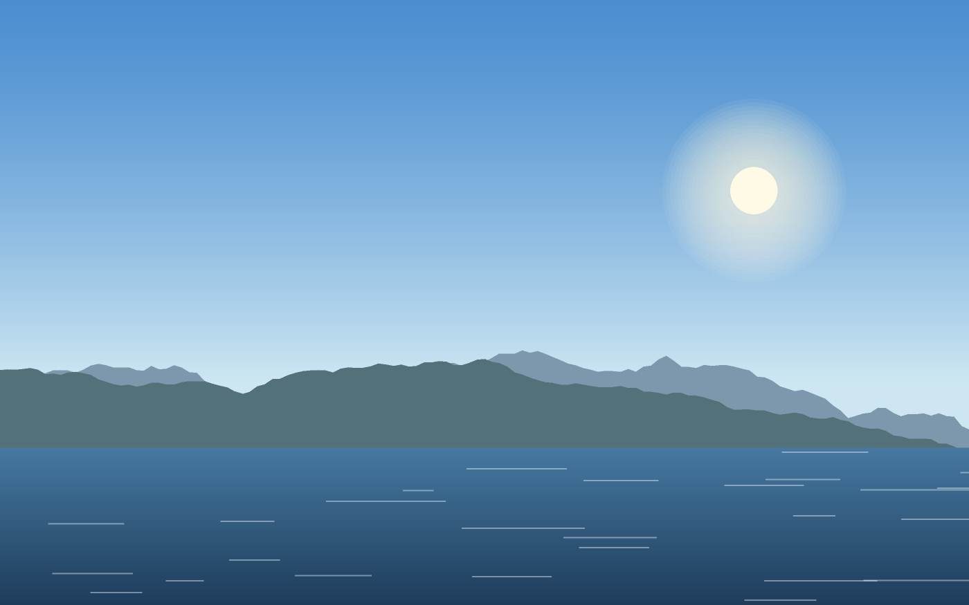 Ilustración de un paisaje