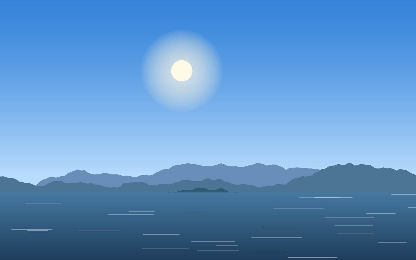 Landschapsillustratie