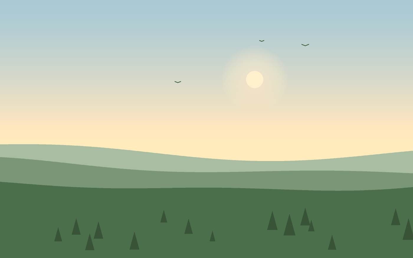 Landskapsillustration