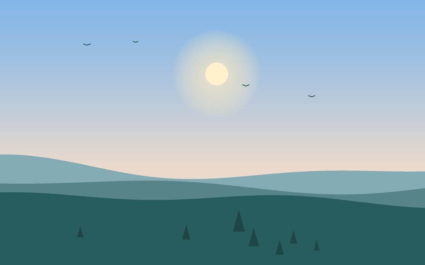 Landscape illustration