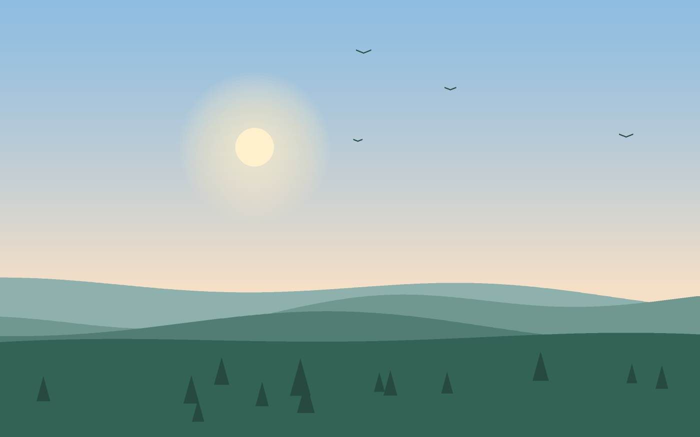 Landscape illustration